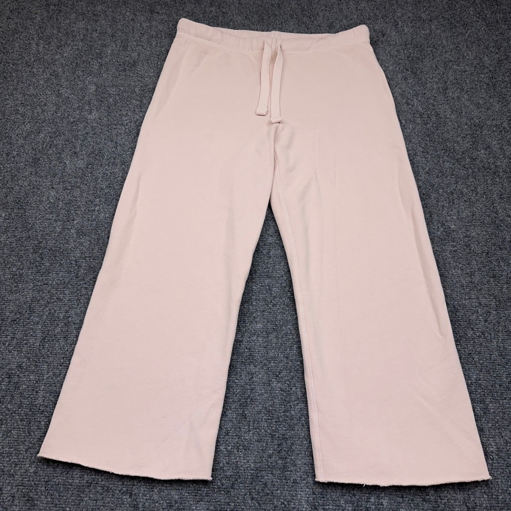 Frank & Eileen Catherine Favorite Sweatpants 24" Cropped Medium Terry Wide Leg
